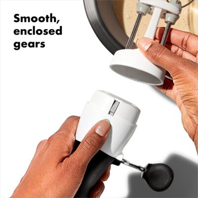 OXO Good Grips Egg Beater, White/Black - Image 4