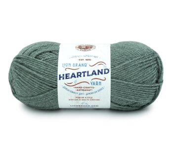 Lion Brand Yarn Heartland Yarn for Crocheting, Knitting, and Weaving, Multicolor Yarn, 1-P