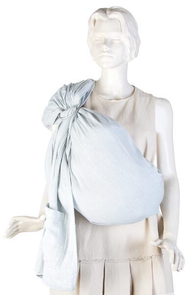 Baby Sling and Ring Sling 100% Cotton Muslin Infant Carrier, Ring Sling Baby Carrier Front - Image 7