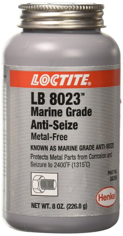 Loctite 299175 Paste Anti-Seize Lubricant, -20 to 2400 degrees F Temperature Range, 8 oz C