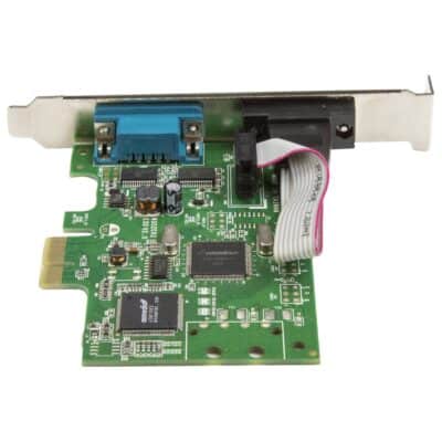 StarTech.com 2-Port PCI Express Serial Card with 16C1050 UART - RS232 Low Profile Serial C - Image 3