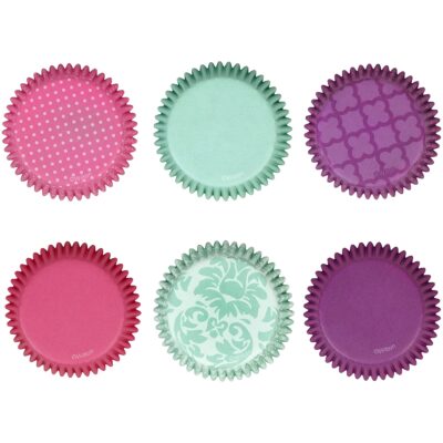 Wilton Standard Cupcake Liner Baking Cups, 150 Count, Multicolor - Patterns - Image 3