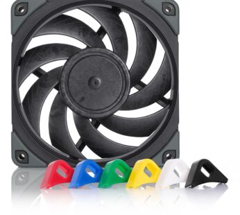 Noctua NF-A12x25 PWM chromax.Black.swap, Premium Quiet Fan, 4-Pin (120mm, Black)