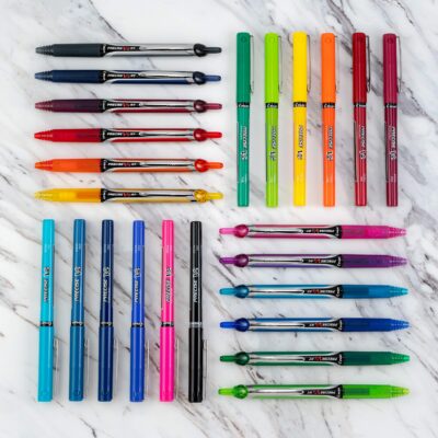 PILOT Precise V5 RT Refillable & Retractable Liquid Ink Rolling Ball Pens, Extra Fine Poin - Image 5