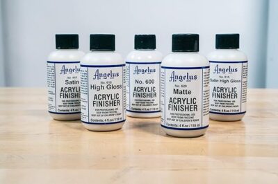Angelus Brand Acrylic Leather Paint Matte Finisher No. 620 - 4oz - Image 2