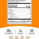 BulkSupplements.com Barley Rice Protein Powder - Vegan Protein Powder, Unflavored Protein Powder - Dairy Free Protein Source, 30g per Serving, 1kg (2.2 lbs) (Pack of 1) - Image 2