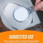BulkSupplements.com Creatine Monohydrate Powder - Creatine Supplement, Micronized Creatine, Creatine Powder - Unflavored & Gluten Free, 5g (5000mg) per Servings, 500g (1.1 lbs) (Pack of 1) - Image 3