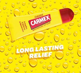 Carmex Lip Balm Original Tube – 0.35 oz. Tube (Pack of 3)