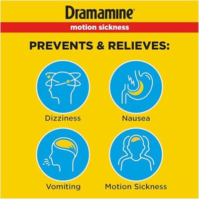 Dramamine Original, Motion Sickness Relief, 36 Count - Image 2