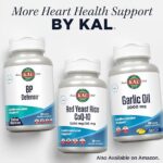 KAL Magnesium Taurate 400mg Plus Vitamin B6, Chelated Magnesium Supplement, High Absorption Magnesium Complex, Muscle and Heart Health Support, Vegan, Gluten Free, 60-Day Guarantee, 60 Serv, 120 Tabs - Image 5