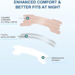MQ 50ct Upgraded Nasal Strips for Snoring Nose Strips for Breathing Extra Strength Snore Strips to Open Nasal Passages, Relieve Nasal Congestion - Image 2