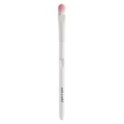 wet n wild Eyeshadow Brush, Precision Blending Application, Soft Synthetic Fibers, Ergonomic Handle for Comfortable Precision Control