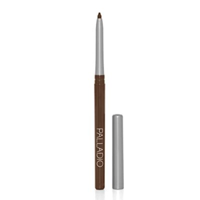 Palladio Retractable Waterproof Eyeliner, Richly Pigmented Color and Creamy, Slip Twist Up Pencil Eye Liner, Smudge Proof Long Lasting Application, All Day Wear, No Sharpener Required, Black Brown - Image 3