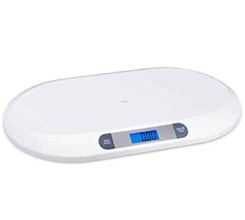 Smart Weigh Digital Baby Scale, Infant Scale for Weighing Pet Scale for Puppy and Cat in Pounds, Ounces, Kilograms, Accurate Digital Scale for Infants, Toddlers, and Babies up to 44 Lbs.