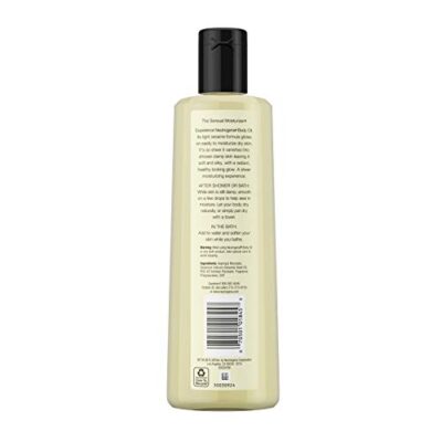 Neutrogena Body Oil Light Sesame Formula, Dry Skin Moisturizer and Hydrating Body Massage Oil for Radiant and Healthy Looking Glow, Nourishing Bath Oil for Sheer Moisture, 16 FL OZ - Image 15