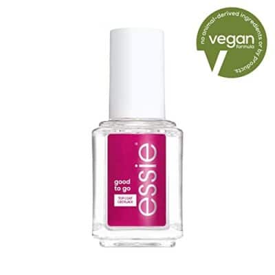 essie Nail Care, 8-Free Vegan, Good To Go Top Coat, fast dry and shine nail polish, 0.46 fl oz - Image 2