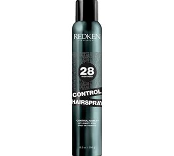 Redken Extra Hold Hairspray, Provides Long-Lasting Anti-Frizz Protection, Anti-Humidity Spray, For All Hair Types, No Residue or Flaking, Control Hairspray Control Addict, 10.5 oz.