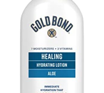 Gold Bond Healing Hydrating Lotion, 14 oz., With Aloe, Moisturizes, Immediate 24-Hour Hydration