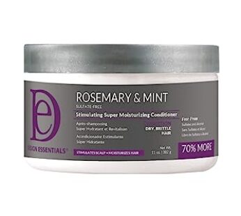 Design Essentials Rosemary and Mint Stimulating Super Moisturizing Conditioner. 11 Ounces