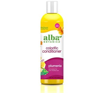 Alba Botanica Colorific Conditioner, Plumeria, 12 Oz