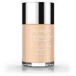 Neutrogena Healthy Skin Liquid Makeup Foundation, Broad Spectrum SPF 20 Sunscreen, Lightweight & Flawless Coverage Foundation with Antioxidant Vitamin E & Feverfew, Fresh Beige, 1 fl. oz - Image 12