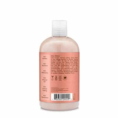 SheaMoisture Curl and Shine Coconut Shampoo Coconut and Hibiscus for Curly Hair Paraben Free Shampoo 13 oz - Image 3