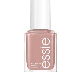 Essie Salon-Quality Nail Polish, 8-Free Vegan, Light Tan, Wild Nude, 0.46 fl oz