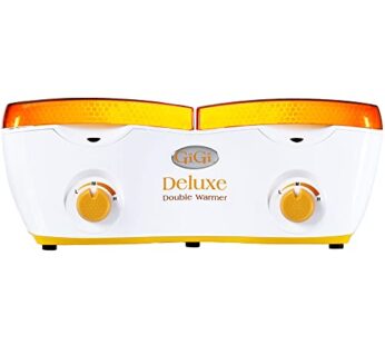 GiGi Deluxe Double Hair Removal Wax Warmer, 14 oz