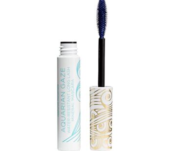Pacifica Beauty Aquarian Gaze Water Resistant Long Lash Mascara, Deep Blue, Vegan & Cruelty Free, Deep (Blue) 0.25 Fl Oz