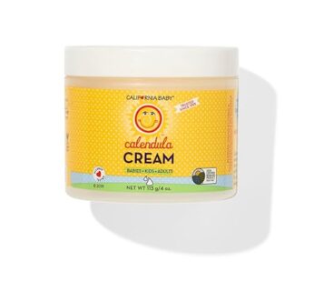 California Baby Calendula Cream | Soothing Baby Cream | Allergy Friendly | Plant-based | Soothes and Moisturizes Irritated, Dry Skin on Face and Body | 4 oz