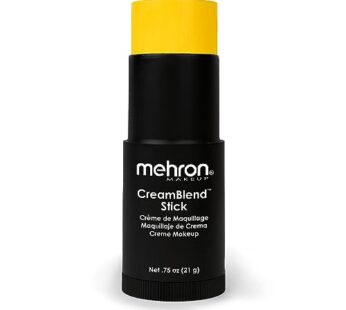 Mehron Makeup CreamBlend Stick – Body Paint (.75oz) (Yellow)