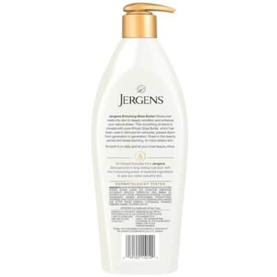 Jergens Shea Butter Body Lotion, Deep Conditioning Moisturizer, Hydration for Dry to Very Dry Skin, with Pure Shea Butter, 3X More Radiant Skin, Dermatologist Tested, 16.8 oz - Image 8