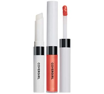 COVERGIRL Outlast All-Day Lip Color With Topcoat, Celestial Coral