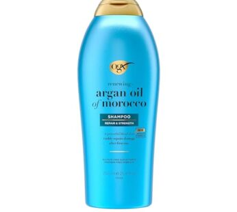 OGX Renewing Argan Oil of Morocco Shampoo – Strengthens and Repairs Dry, Damaged Hair – Paraben-Free, Sulfate-Free – 25.4 fl. oz