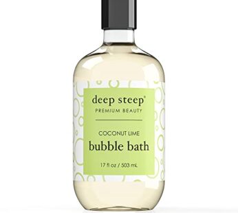 Deep Steep Bubble Bath, 17oz (Coconut Lime)