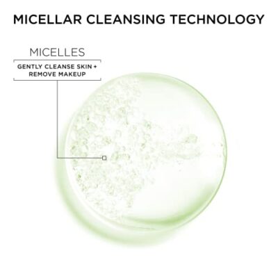 Garnier Micellar Water for Oily Skin, Facial Cleanser & Makeup Remover, Mattifying, For All Skin Types, Vegan, Cruelty Free, 13.5 Fl Oz (400mL), 1 Count - Image 5