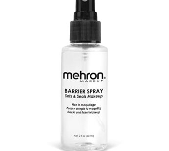 Mehron Makeup Barrier Spray | Setting Spray for Makeup | Makeup Setting Spray for Face 2 fl oz (60 ml)