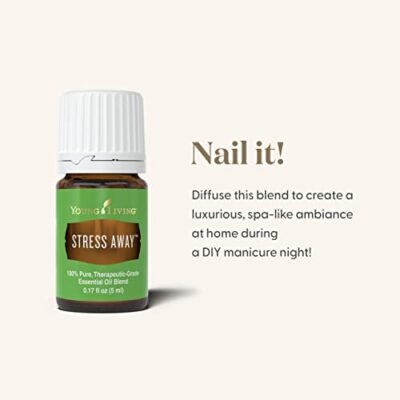 Young Living Stress Away Essential Oil Blend - Calming Scent of Lime, Cedarwood, Vanilla & Lavender - 5ml Bottle for Relaxation On-The-Go. - Image 6