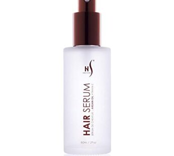HerStyler Hair Repair Treatment – Argan Oil, Vitamin E and Aloe Vera Formula for Frizz Control, Shine and Straightening – Coz Love is in the Hair – 2 Fl. Oz., 60 Ml