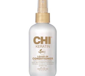 CHI Keratin Leave-in Conditioner, Hydrating Conditioner For Restoring Softness & Preventing Breakage, Great For Daily Use, Sulfate-free, 6 Oz