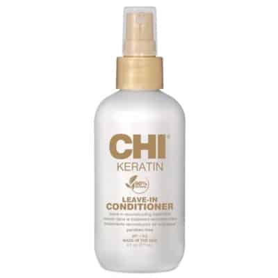 CHI Keratin Leave-in Conditioner, Hydrating Conditioner For Restoring Softness & Preventing Breakage, Great For Daily Use, Sulfate-free, 6 Oz