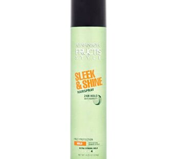 Garnier Fructis Style Anti-Humidity Hairspray Sleek & Shine, 8.25 Ounce (Pack of 2)