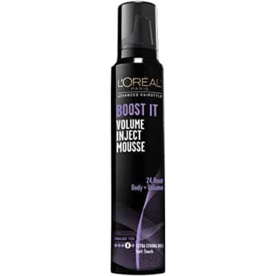 L'Oreal Paris Hair Care Advanced Hairstyle Boost It Volume Inject Mousse, 8.3 Ounce