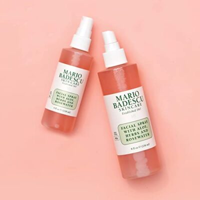 Mario Badescu Facial Spray with Aloe, Herbs and Rose Water for All Skin Types, Face Mist that Hydrates, Rejuvenates & Clarifies, 4 FL OZ - Image 6