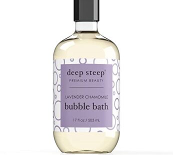 Deep Steep Bubble Bath, 17 oz (Lavender Chamomile)