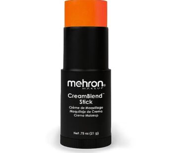 Mehron Makeup CreamBlend Stick – Body Paint (.75 oz) (ORANGE)