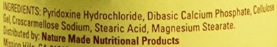 Nature Made Vitamin B-6 100 Mg, Tablets, 100-Count (Pack of 2) - Image 7