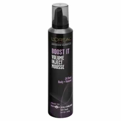 L'Oreal Paris Hair Care Advanced Hairstyle Boost It Volume Inject Mousse, 8.3 Ounce - Image 2