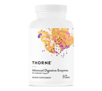 THORNE Advanced Digestive Enzymes (Formerly Bio-Gest) – Blend of Digestive Enzymes to Aid Digestion – Gut Health Support with Pepsin, Ox Bile, Pancreatin – 180 Capsules – 90 Servings