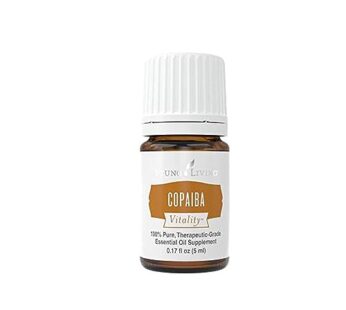 Copaiba Vitality 5ml Essential Oil by Young Living – Has Robust, Earthy Flavor – Buttery, Delicate Flavor – Supports Overall Wellness – Relaxing Moment